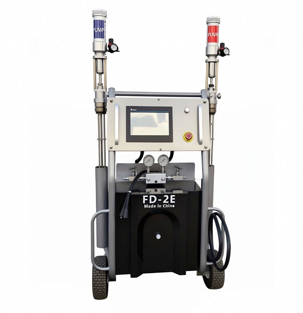 Electric spray foam machine