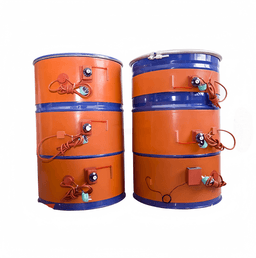 High temperature heaters for 55-gallon industrial drums and drum heating blankets