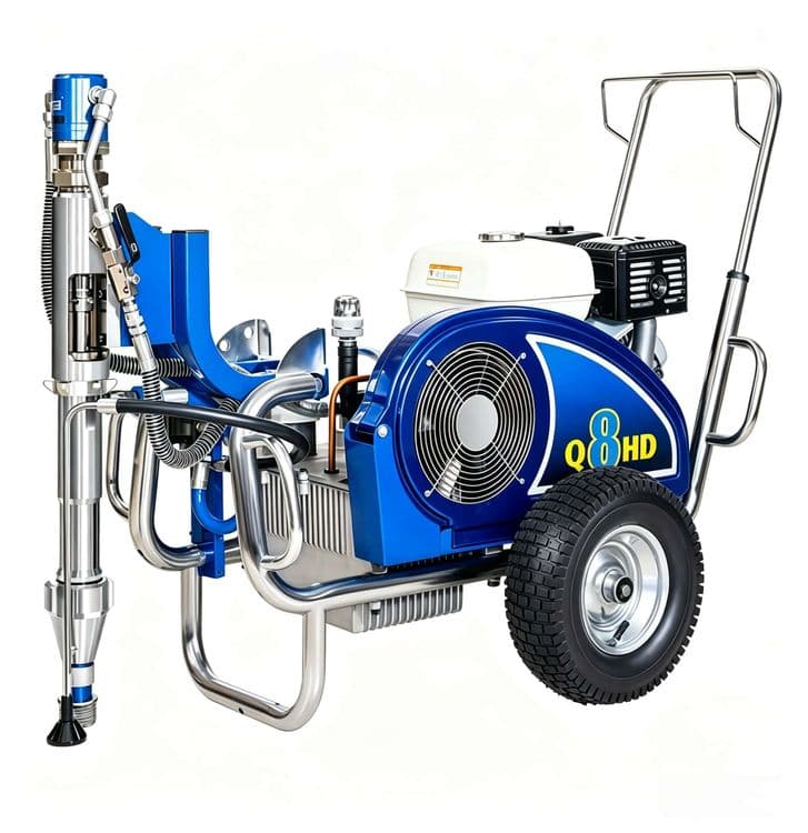 High Pressure Airless Putty Sprayer Q8 HD