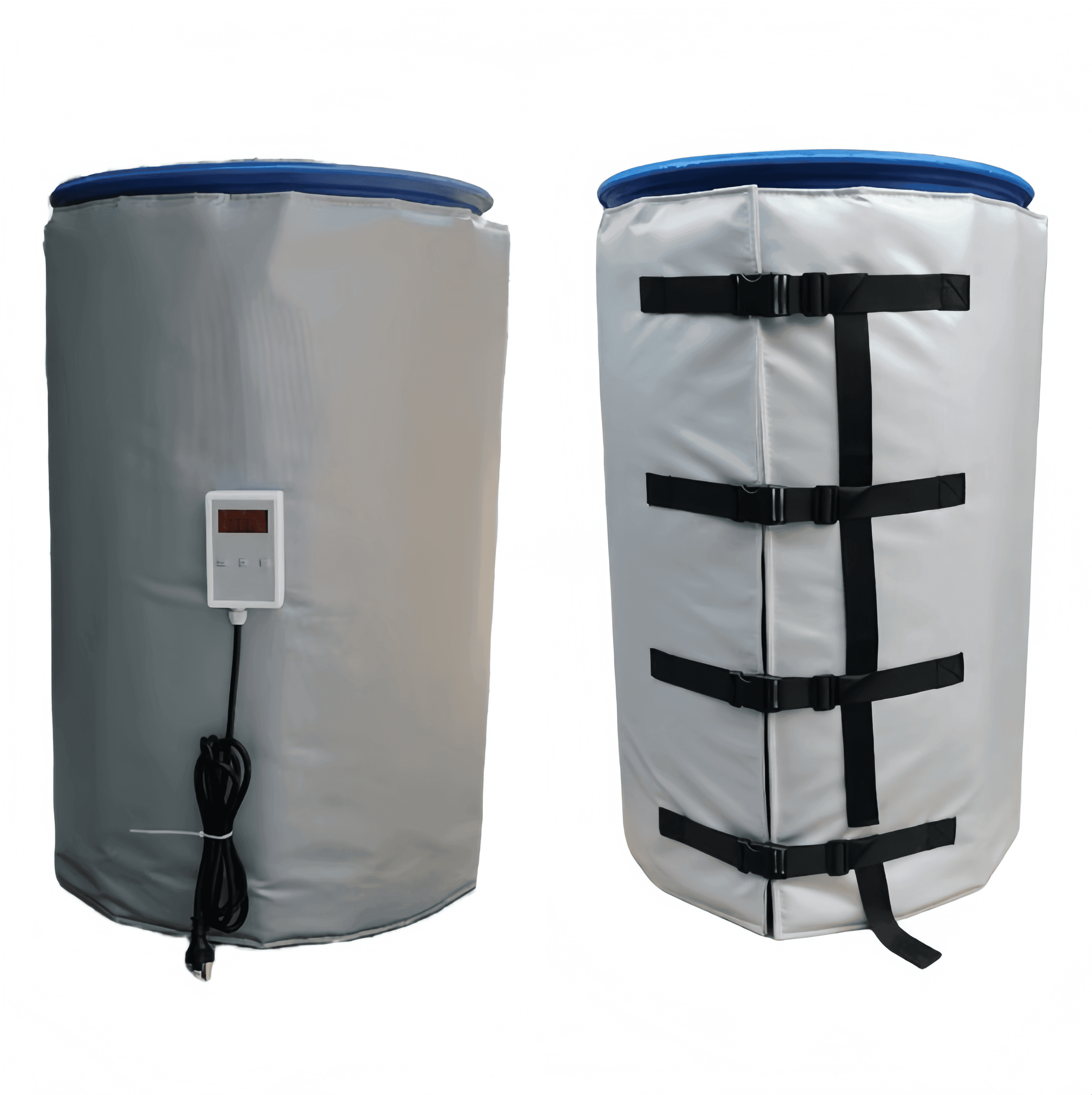 High Temperature Heaters for 55 Gallon Industrial Drum and Barrel Heating Blankets