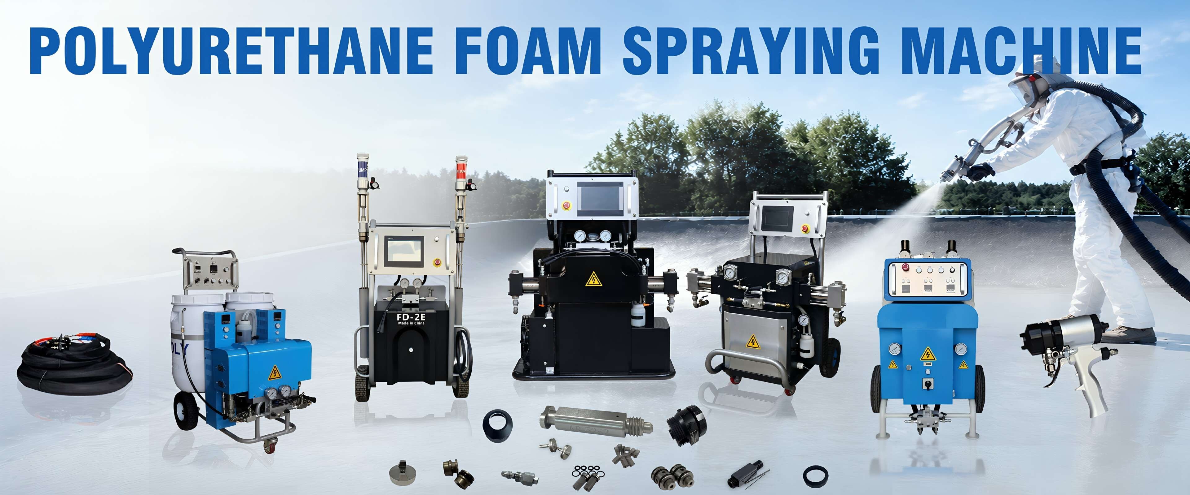 Professional Spray Foam Machine & Equipment Manufacturer