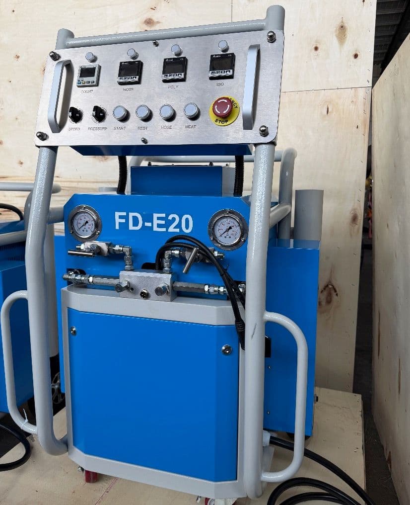 The Best 220V Single-Phase Polyurethane Spray Foaming Equipment — E20 Electric Foam Sprayer